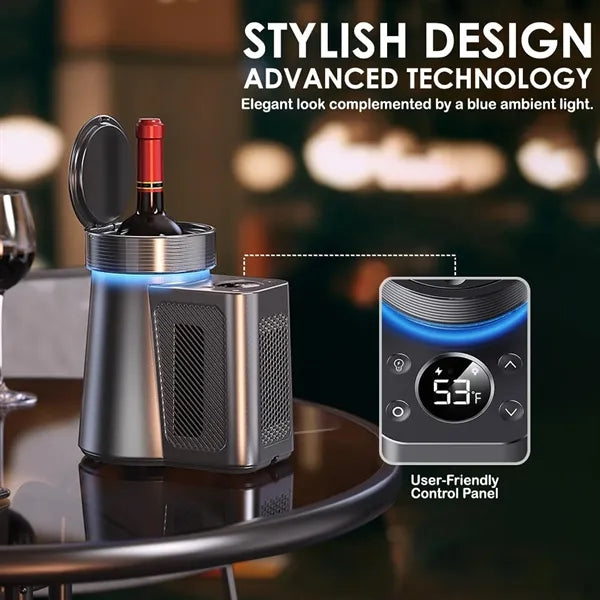 Electric Wine Cooler with LED Display