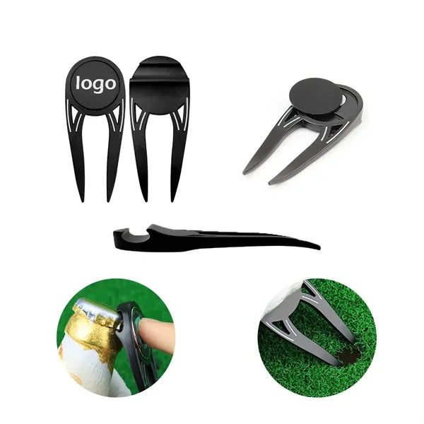 Divot Tool With Bottle Opener