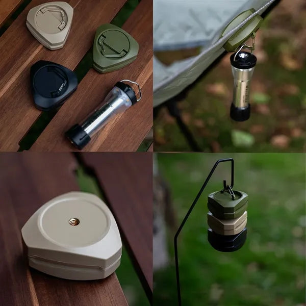 Multi-Function Magnetic Camping Hook for Gear and Lights
