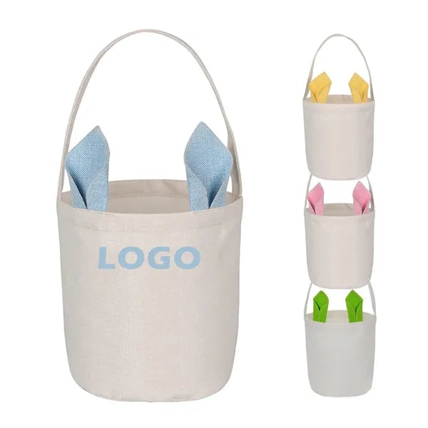 Fun Easter Tote Basket with Bunny Ears