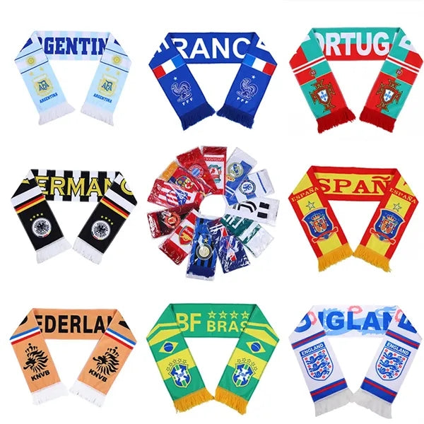 Soccer Fan Satin Scarf