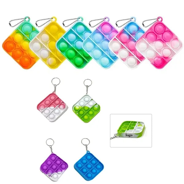 Bubble Fidget Keychain