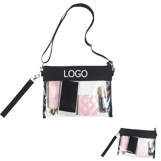 Clear Stadium Approved PVC Crossbody Bag