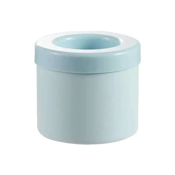 3D Decompress Cylinder Silicone Ice Cube Bucket Mold Cup