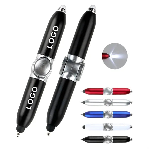 4-in-1 Fidget Spinner Touch Screen Stylus Ballpoint Pen