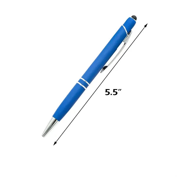 Aluminum Pen With Touch Screen Stylus