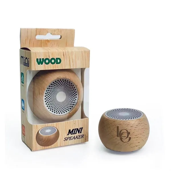 Portable Mini Wooden Wireless Speaker