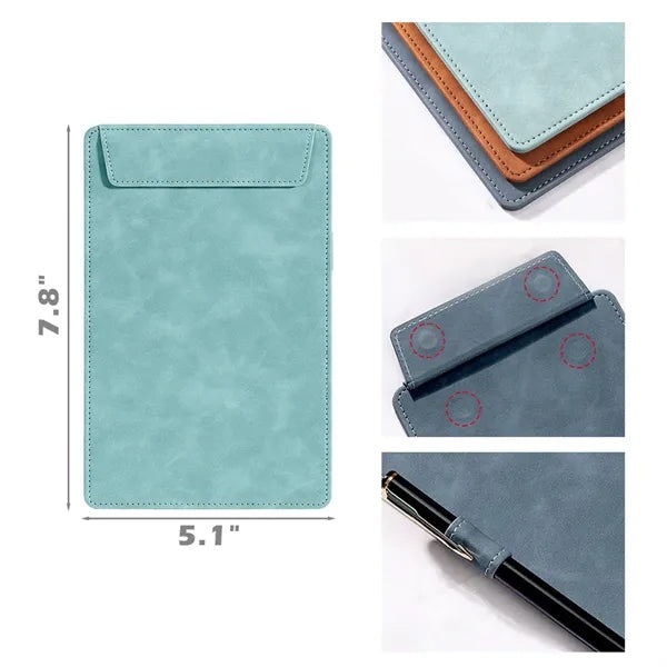 PU Leather Magnetic Menu Holder