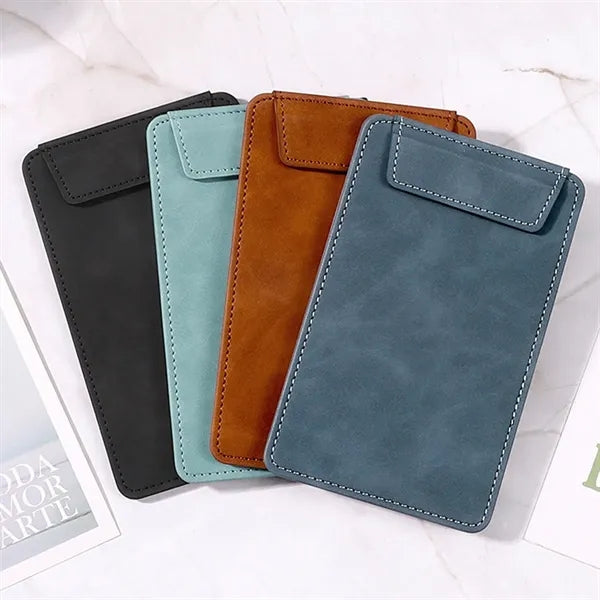 PU Leather Magnetic Menu Holder