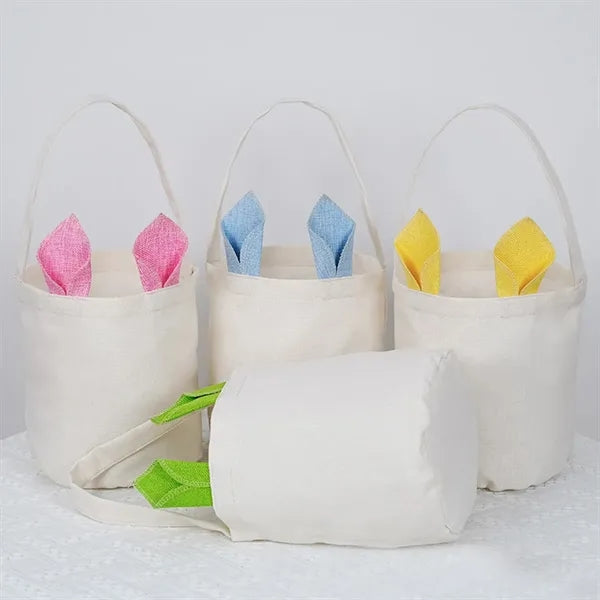 Fun Easter Tote Basket with Bunny Ears