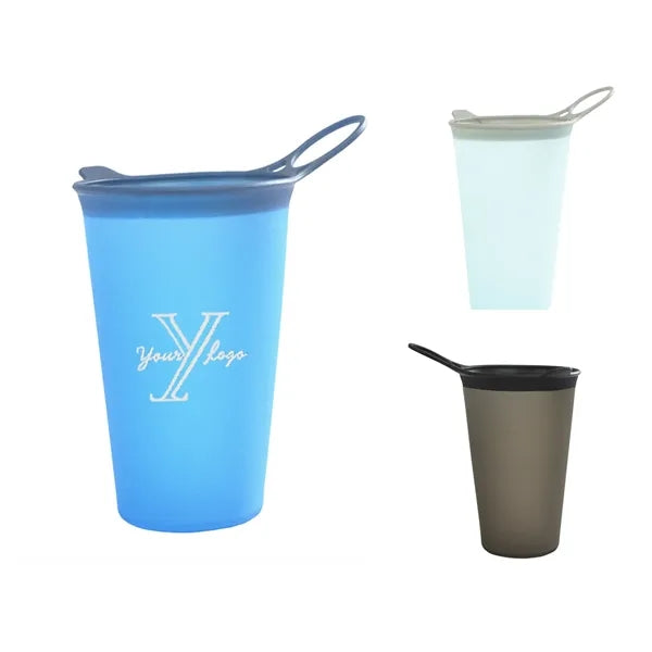 8oz Foldable Outdoor TPU Water Cup