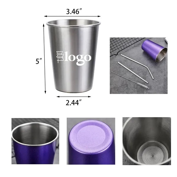 17oz. Stainless Steel Beer Cup