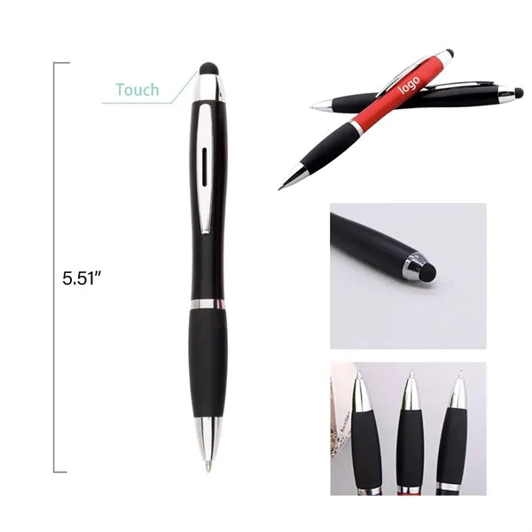 2-in-1 Capacitive Touch Screen with Stylus Ballpoint Pen