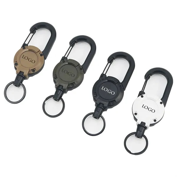 Camping & Hiking Tactical Retractable Anti-Loss Keychain
