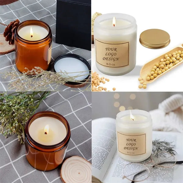 Aromatherapy Candle with Light Fragrance