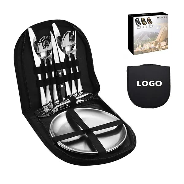 Portable Stainless Steel Cutlery Set 10 Pieces