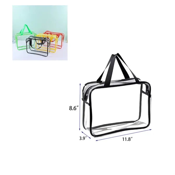 Essential Waterproof PVC Cosmetic Bag for Travel