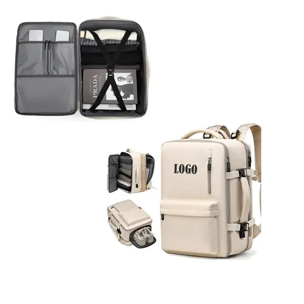 Box-type Storage Large Capacity Travel Waterproof Backpack