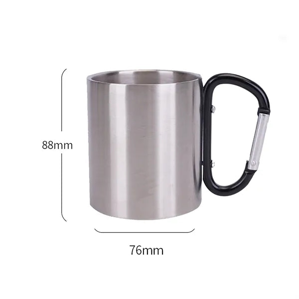 10 oz Stainless Steel Coffee Mugs