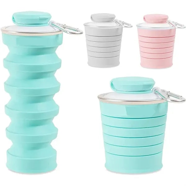 Silicone Foldable Water Bottle