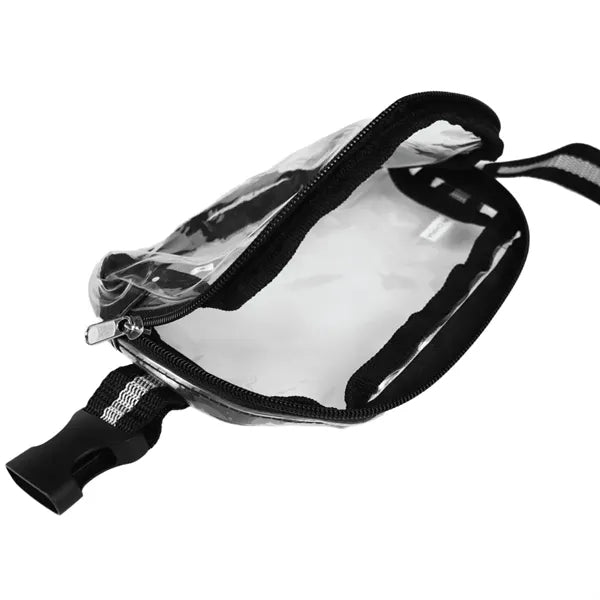Soft TPU Crossbody Clear Stadium Sling Fanny Waist Pack
