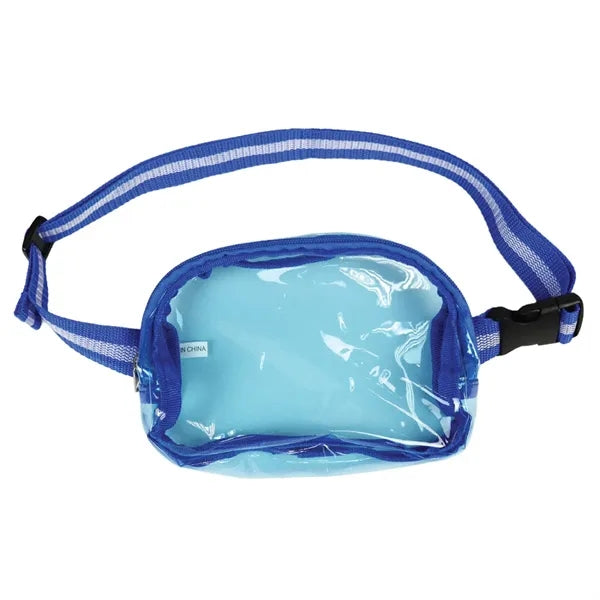 Soft TPU Crossbody Clear Stadium Sling Fanny Waist Pack