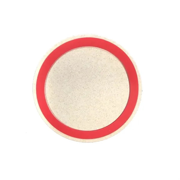 10W Wheat Straw Wireless Charging Pad Eco Friendly
