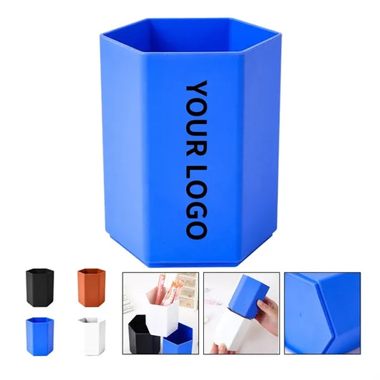 Pen Holder Plastic Desk