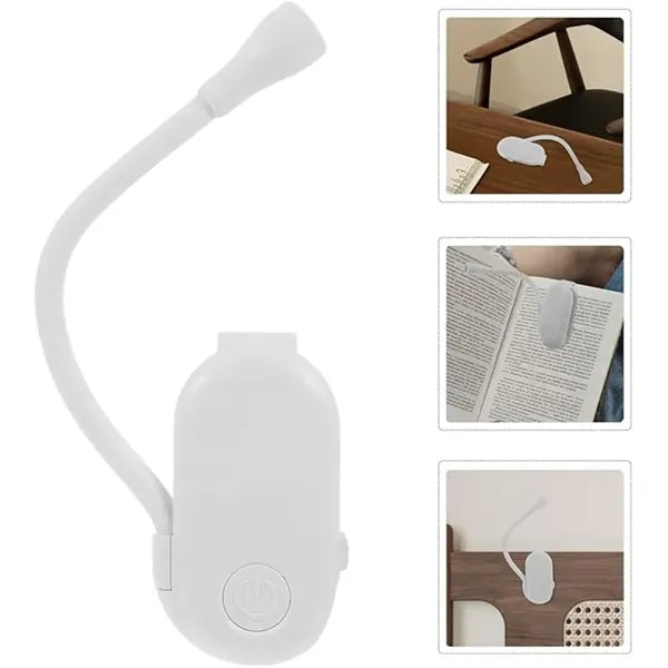 USB Rechargeable Reading Light With 3 Tone Adjustability