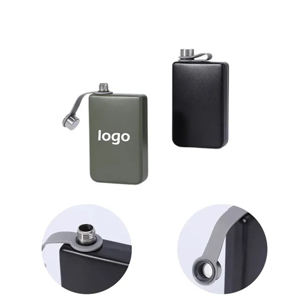 8 oz Stainless - Steel Portable Flask