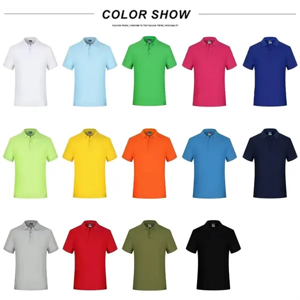 Unisex Adult Blend Short Sleeve Polo Shirt