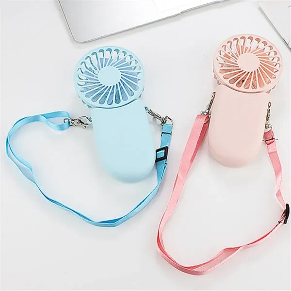 Neck Hanging Handheld Small Fan