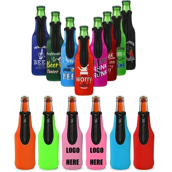 12OZ Insulated Glass Beer Bottle Sleeve for Ultimate Chill