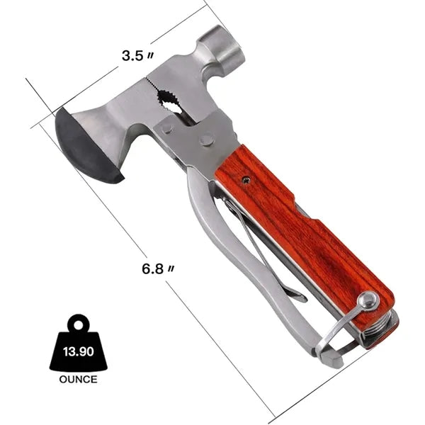 Multi-Functional Folding Claw Hammer Pilers Tool
