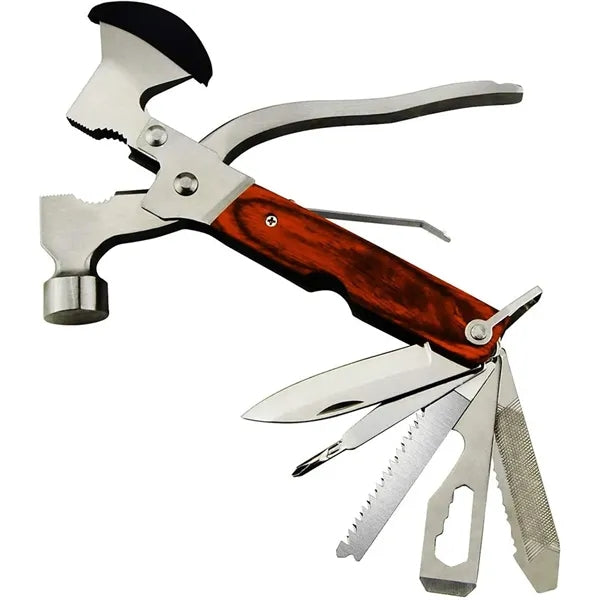 Multi-Functional Folding Claw Hammer Pilers Tool