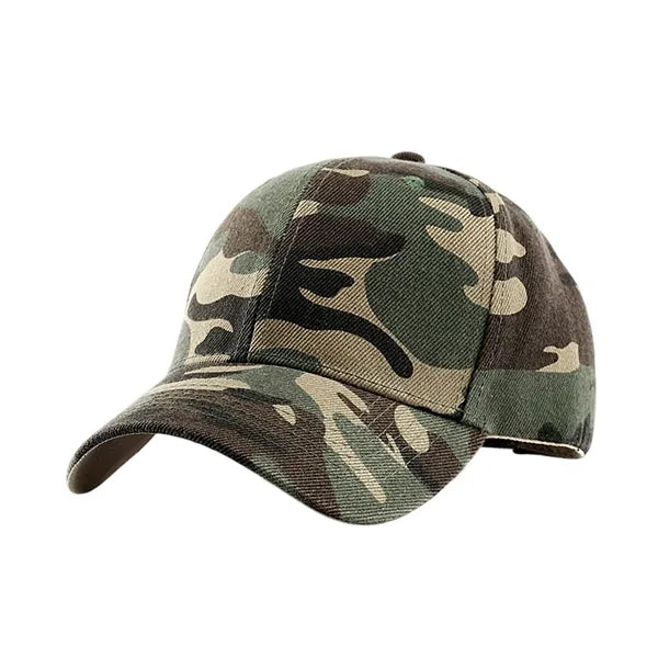 Baseball Cap Camouflage Cotton