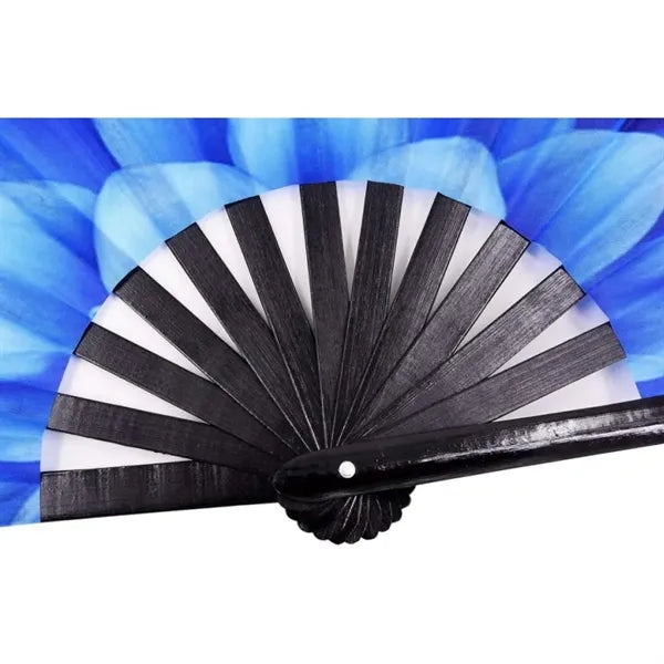 Large Fluorescent Folding Hand Fan