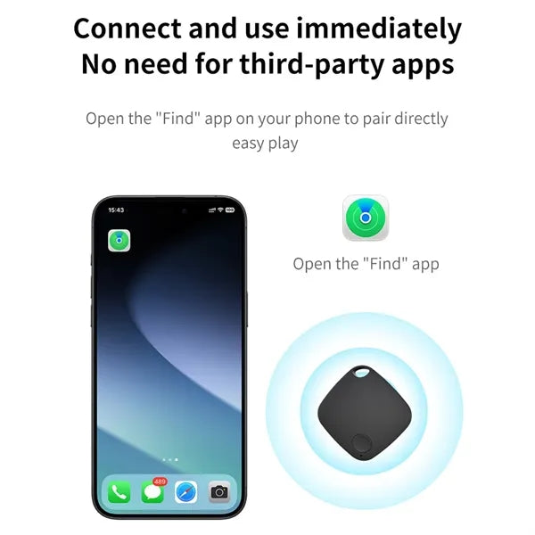 Anti-Lost Smart GPS Tracker Wireless Bluetooth Key Finder