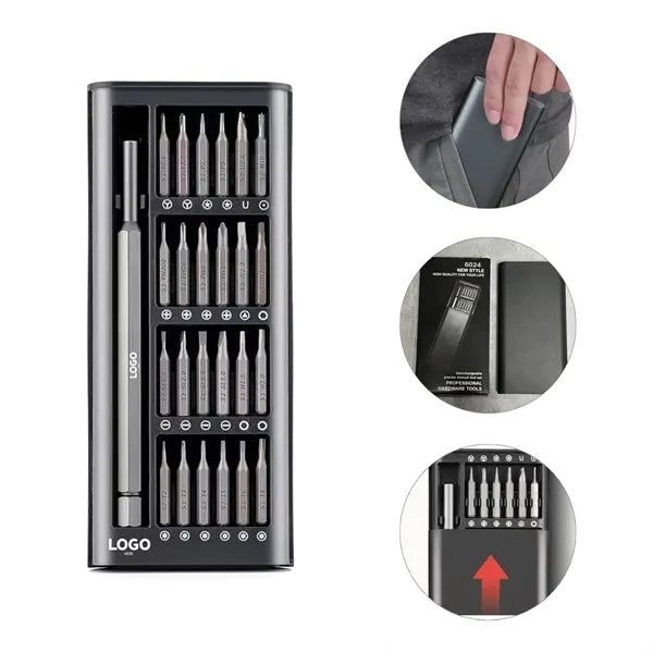 24 In 1 Magnetic Mini Screwdrivers Set