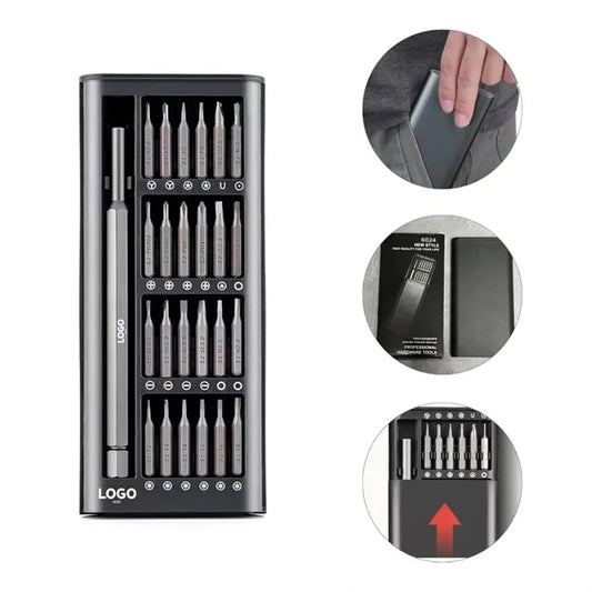 24 In 1 Magnetic Mini Screwdrivers Set