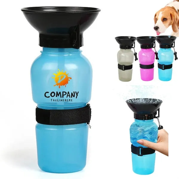 Pet Dog Outdoor Water Bottle Drinking Cup