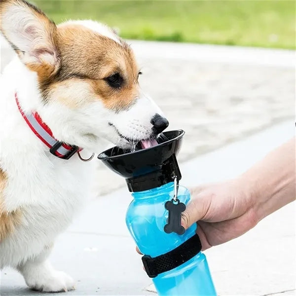Pet Dog Outdoor Water Bottle Drinking Cup