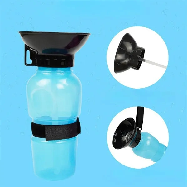 Pet Dog Outdoor Water Bottle Drinking Cup