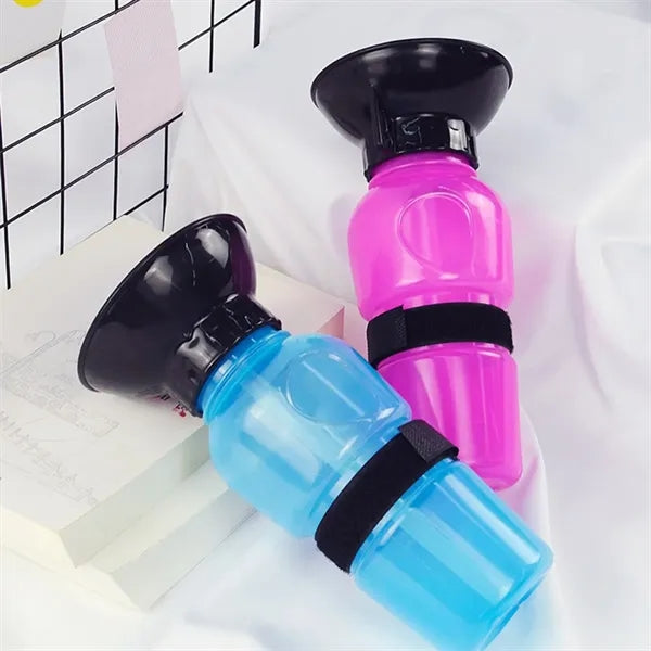 Pet Dog Outdoor Water Bottle Drinking Cup