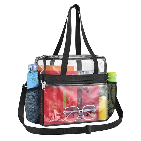 Clear Messenger Bag for Men and Women