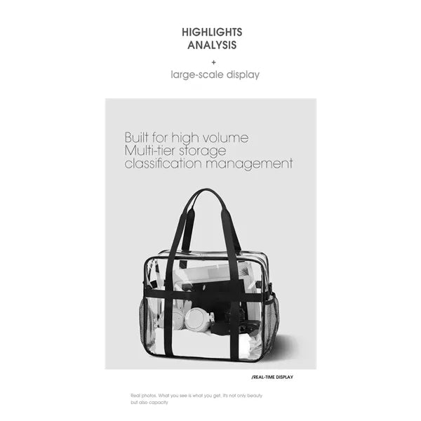Clear Bag for Gym Concert Sports