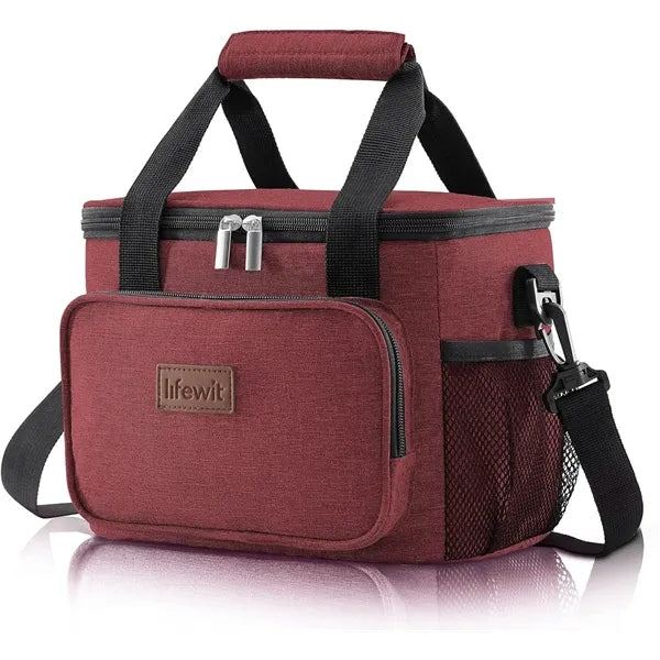 Large Lunch Bag Insulated Box Soft Cooler Cooling Tote
