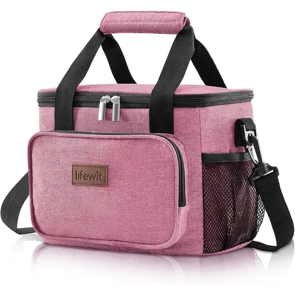 Large Lunch Bag Insulated Box Soft Cooler Cooling Tote