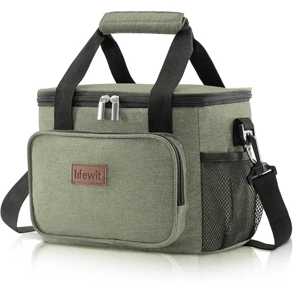 Large Lunch Bag Insulated Box Soft Cooler Cooling Tote