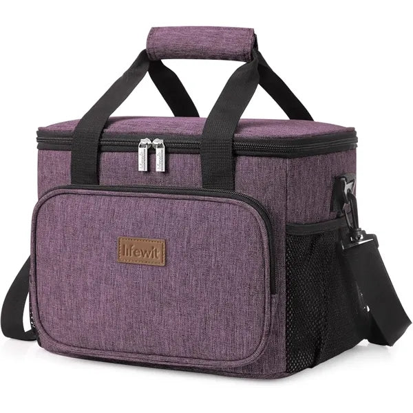 Large Lunch Bag Insulated Box Soft Cooler Cooling Tote